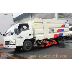 China JMC 4x2 Chassis road sweeper truck , advanced mobile sweeper truck on hot sale manufacturer