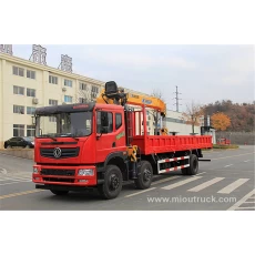 China New Condition Dongfeng hydraulic truck crane truck  6x2 truck with crane for sale manufacturer
