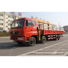 China New  Dongfeng 8x4  truck with crane truck mounted crane with best price china supplier for sale manufacturer