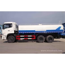 China New design Dongfeng 16 ton tank 10m3 water bowser water truck, water sprinkler truck manufacturer