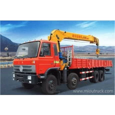 China SANY canre 8*4  Derrick truck Dongfeng lorry crane manufacturer