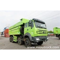 China The widely used BEIBEN 8X4 heavy duty tipper dump truck tipping truck manufacturer