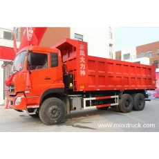 China Dongfeng trak hutan harga 350hp dump truk 6 x 4 untuk dijual pengilang