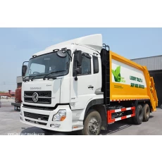 China dongfeng kinland 6X4 caminhão de lixo 20 CBM fabricante