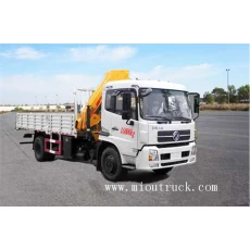 China flatbed tow truck wrecker with crane for sale manufacturer