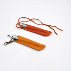 China Designer pen case manufacturer-genuine leather pen cover supplier-High quality Leather pen cover manufacturer