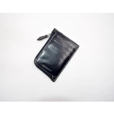 China Carteira de suporte de cartão de couro de carteira de couro de couro genuíno fabricante
