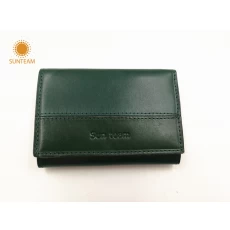China High quality geunine leather wallet，genuine leather woman wallet china，latest styles fashion ladies Wallet manufacturer
