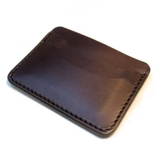 China Leather card holder supplier-Leather credit card case-Cowhide card case for men manufacturer