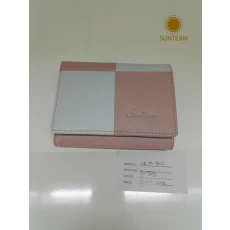 China OEM Genuine Leather Woman Wallet from Bangladesh Factory and Tannery manufacturer
