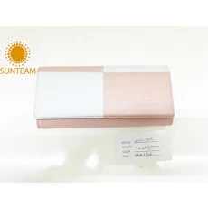 China Oem women wallet solution，PU leather women wallet supplier ，High quality geunine leather wallet manufacturer
