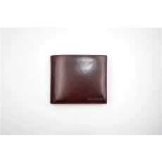 China Top brand leather wallet -Bangladesh Top brand leather wallet-New design leather man wallet manufacturer
