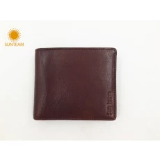 China Top brand leather wallet supplier-Bangladesh Top brand leather wallet-New design leather man wallet manufacturer