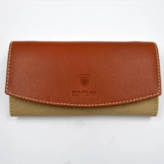 China competitive price women wallet-wholesale genuine leather wallet-tannery leather women wallet supplier manufacturer