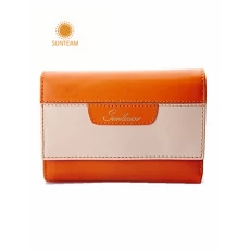 China Kreditkarte Leder-Brieftasche Hersteller, Zip in der Leder-Brieftasche Hersteller, OEM-Logo Geldbörse für Frauen Hersteller