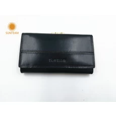 China genuine leather women wallet discount,PU leather women wallet supplier ,famous brand Leather wallet china manufacturer
