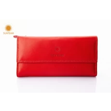 China genuine leather women wallet discount，factory sale women wallet directly，name brand women wallets factory manufacturer