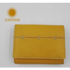 China Leather lady wallet fabricante, China Cheap Ladies Wallets fornecedores, alta qualidade geunine couro wallet .very estilos populares fabricante