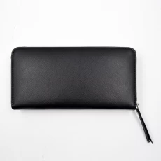 China leather wallets supplier-wallet manufacturer-Black leather wallet wholesaler manufacturer