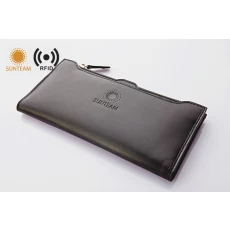China online rfid pu men wallet supplier，china stronghold  rfid leather wallet factory，china rfid man pu wallet supplier manufacturer