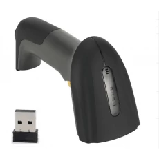 China 2D 2.4G Wireless Handheld Barcode Scanner USB Dongle 2.4G + Bluetooth + Fio fabricante