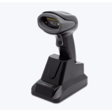 China 2d 2.4G+bluetooth barcode scanner with cradle manufacturer