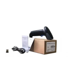 China 2d wireless barcode scanner usb dongle,usb handheld wireless barcode scanner 2d manufacturer