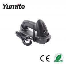 China Yumite barcode scanner 433MHZ wireless CCD barcode scanner with charging base YT-1501 manufacturer