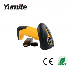 China 433MHz USB Wireless Handheld Laser Barcode Label Bar Code Scanner Leitor YT-880 fabricante