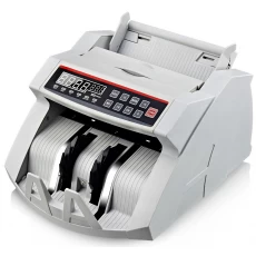 China Bill Money Counter Worldwide Currency Cash Counting Machine UV & MG Counterfeit manufacturer