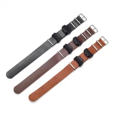 China CBCS01-P3 22mm One Piece PU Leather Watch Strap For Casio G Shock Watch Leather Band manufacturer