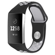 China CBFC105 ademende zachte siliconen verstelbare sportriem voor Fitbit Charge 3 fabrikant