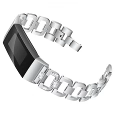 porcelana CBFC20 Mujeres Bling Diamond Jewelry Bracelet Correa de muñeca para Fitbit Charge 3 fabricante