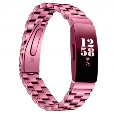 Chiny CBFC56 3-linkowy pasek ze stali nierdzewnej do zegarka Fitbit Inspire / Inspire HR producent