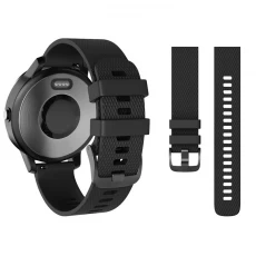 China CBGM39 20mm Quick Release Silicone Smart Watch Strap voor Garmin VivoActive 3 3Trainer Muziek VivoMove HR APAC fabrikant