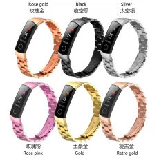 China CBHW14 3-Link Stainless Steel Smart Watch Band For Huawei Honor 4 Strap manufacturer