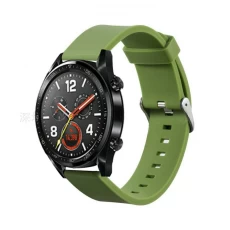 China CBHW22 Solid Color Silicone Smart Watch Band For Huawei Watch GT manufacturer