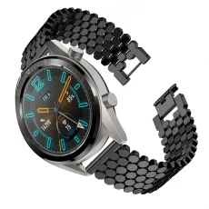 Chiny CBHW27 Luksusowy metalowy łańcuszek Smart Watch Band dla Huawei Watch GT producent
