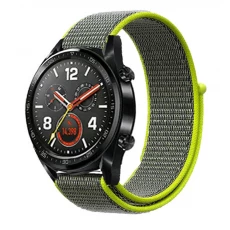 Çin Huawei İzle GT için CBHW28 Dokuma Naylon Watch Band üretici firma