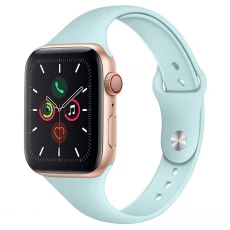Çin CBIW157 Spor Yumuşak Silikon Watchband Apple Watch 5 4 3 2 1 üretici firma