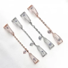 Cina CBIW272 Bling Diamante in acciaio inox in acciaio inox cinturino da polso in acciaio inox per serie IWATCH SE 6 5 4 3 2 1 produttore