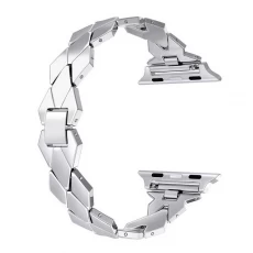 porcelana CBIW313 Correa del reloj inteligente de cadena de enlace de metal delgado para la serie Apple Watch 4 3 2 1 fabricante