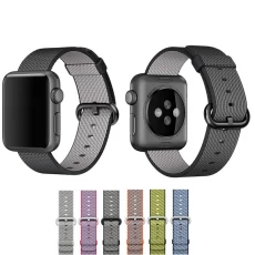 Chiny CBIW318 iWatch Seria 3 2 1 Bransoletka z nylonu na nadgarstek 42mm 38mm producent