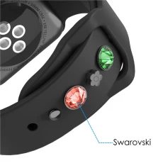 Китай CBIW40 Декоративные гвозди для Apple Watch с силиконовой лентой производителя