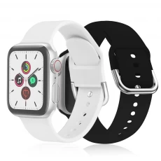 Cina CBIW412 prezzo all'ingrosso di gomma di lusso cinturino in gomma di lusso cinturino per orologio in silicone apple produttore