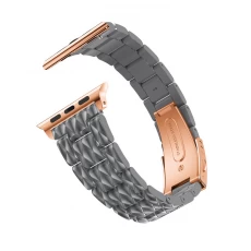 porcelana CBIW43 Correa de reloj de acetato de acero inoxidable de estilo nuevo para bandas iWacth fabricante