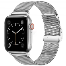 Chiny CBIW433 Milanese Watchband Ze Stali Nierdzewnej Ze Stali Nierdzewnej do Apple Watch 38mm 42mm 40mm 44mm producent