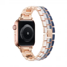 중국 CBIW437 Apple Watch Series 용 금속 팔찌 루프 시계 스트랩 7/6/5/4/3/2/1 38 / 40 / 41mm 42 / 44 / 45mm 제조업체
