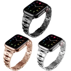 Chine Bandes de montre en acier inoxydable CBIW479 Slim Slim Metal pour Bracelet de montre Apple 38 42 40 44 41 45 mm fabricant