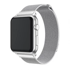 Chine Bande de montre en acier inoxydable milanaise à mailles magnétiques CBIW64 pour Apple Watch fabricant